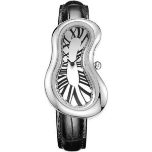 Fashion Creative Mens Watches Classic Vintage Twisted Roman Numeral Analog